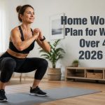 home workout plan for women over 40 2026 living room squat